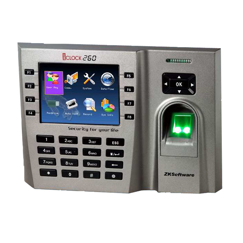 Time attendance system with fingerprint scanning in Singapore.