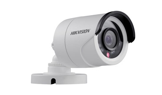 Hikvision DS-2CE16D1T-IR outdoor bullet camera.
