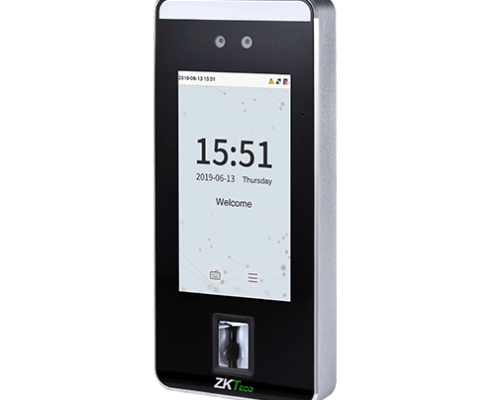 Door access system with fingerprint sensor in Singapore.