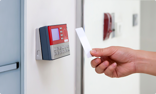 Retail Units Card access system for retail units